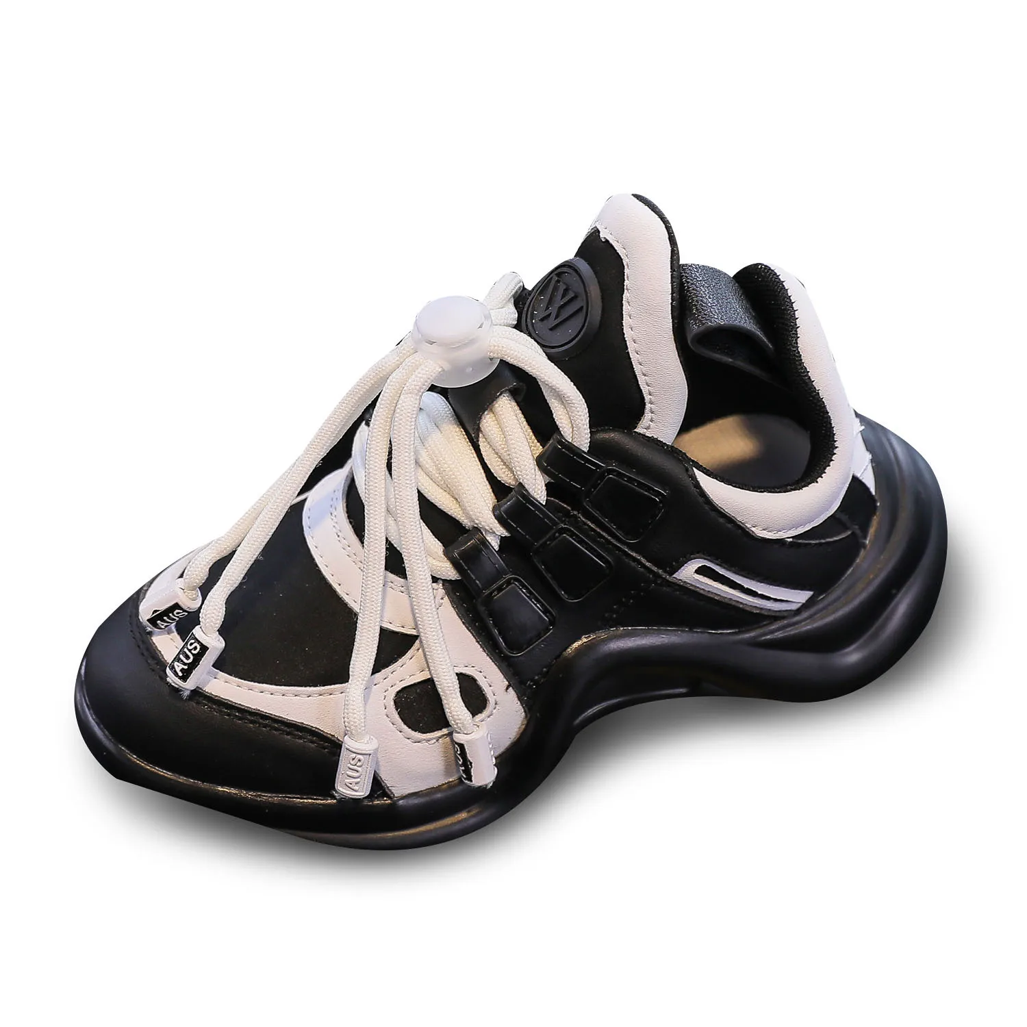 Toddler Little Big Children Lace-Up Brand School Casual  Shoes Kids Fashion Designer Sneakers for Girls Boys Sports Footwear