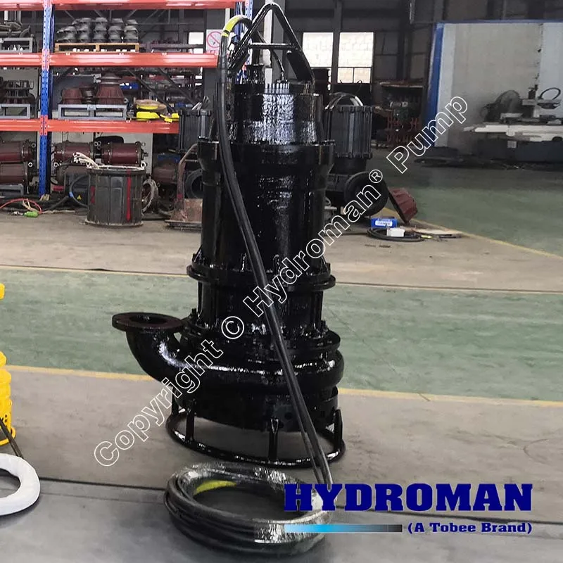 Hydroman Electric Submersible Sand Pump Mud Pumps for Handling Bentonite