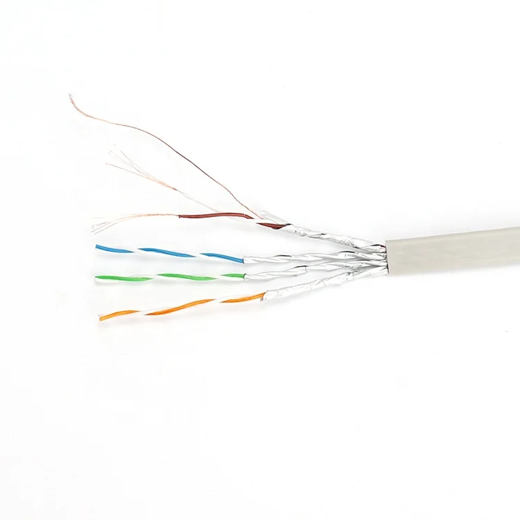 CAT7 Ethernet плоский патч ПВХ кабель RJ45 UTP/FTP/STP/SSTP SFTP 22/26/28/32AWG шнур