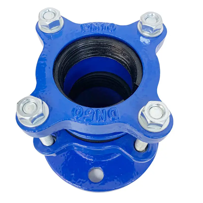 Universal Joint Multi-purpose Pipe Fittings Support Customized Unlimited Pipes Hexagon Spray Paint Flange Adaptors 3 Years