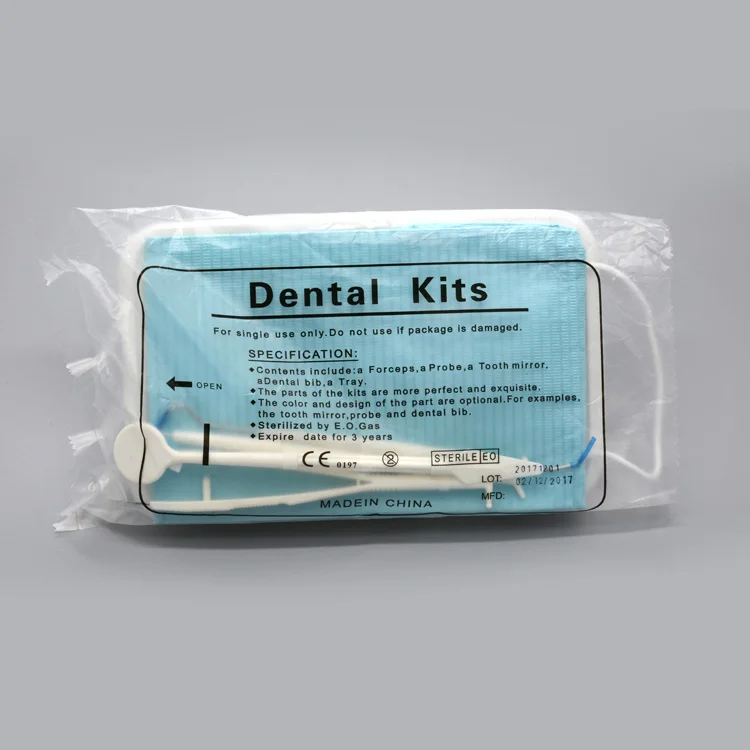 Dental Examination Instrument Disposable Sterile Surgical Instrument Kits