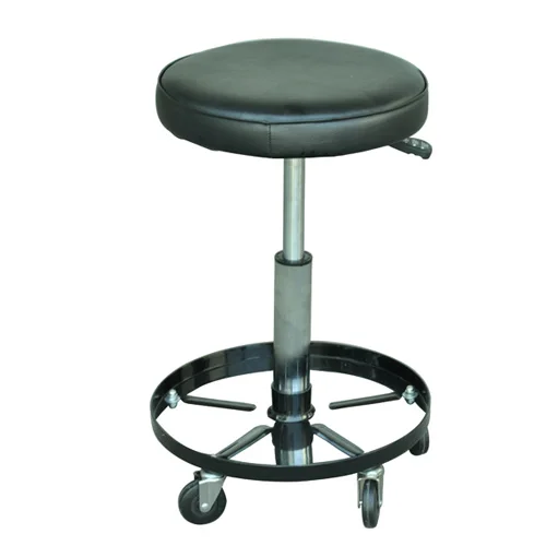 Garage Work Seat With Storage Tray / Mechanics Roller workshop Stool / Utility Mechanic rolling Creeper Trolley Chair