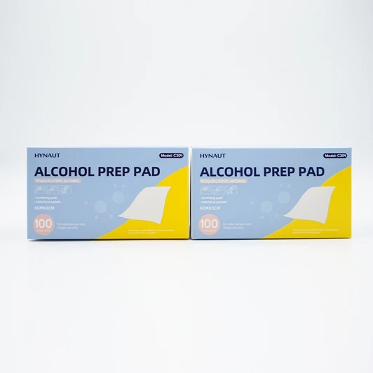 Isopropyl alcohol wipes disposable Alcohol prep pads alcohol swabs with CE ISO13485