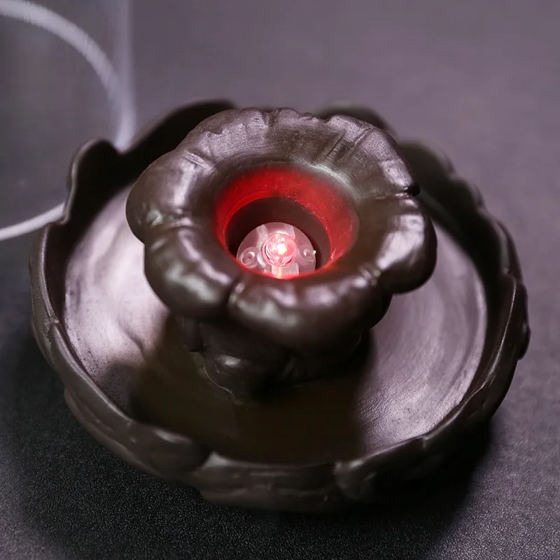 Wholesale HQ Ceramic Backflow Incense Holder Incense Burner Waterfall Aromatherapy Ornament  Home Desk Decor Office Decor