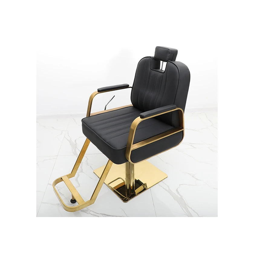 Professional Custom Cheap High Elastic Cotton Leather Metal Stand for Salon Furniture Barber Chair
