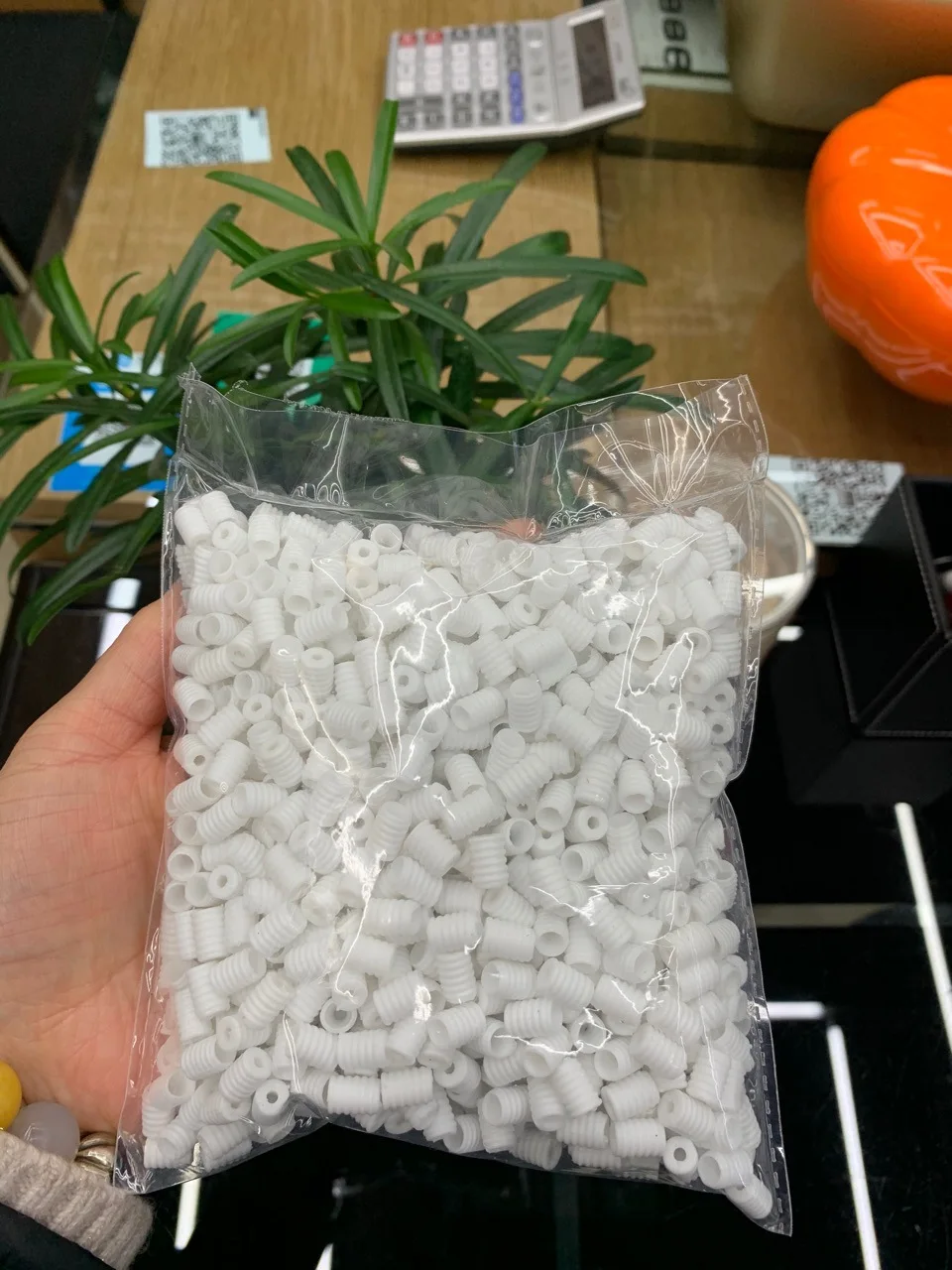 
1000PCS Supply of Maskes stopper Plastic Adjustable Buckle Columnar Adjustable Buckle Tubular Adjustable Buckle 