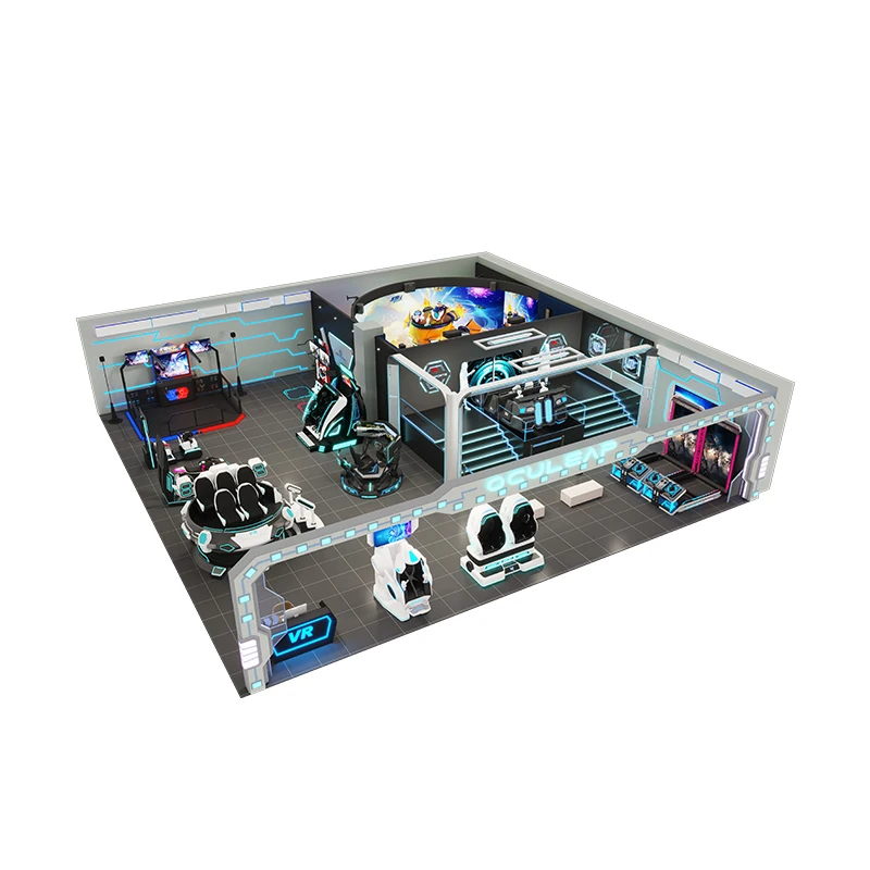 A complete set quick opening  Quick profit multiplayer  VR simulator vr game machines for vr Theme Park