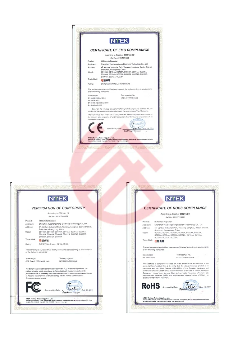 Intelligent Control Of 6 Appliances With Remote Control Accessories for IR Repeater Kit BD206