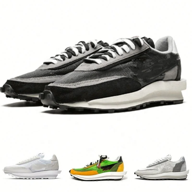 
2021 New original box Sacai LDV Waffle Daybreak Trainers Mens Running Shoes For Women men Sports Sneakers 