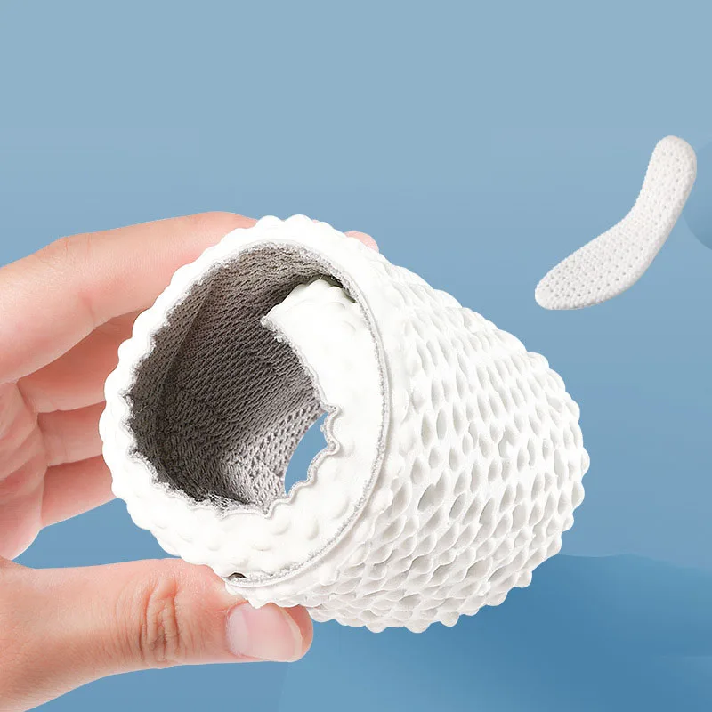 Ultra Soft High Elastic Shock Absorption Silicone Latex PU Foam Insole Sports Gel Insoles For Shoe