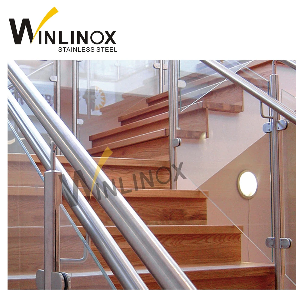 Building materials staircase hand railing stainless rail