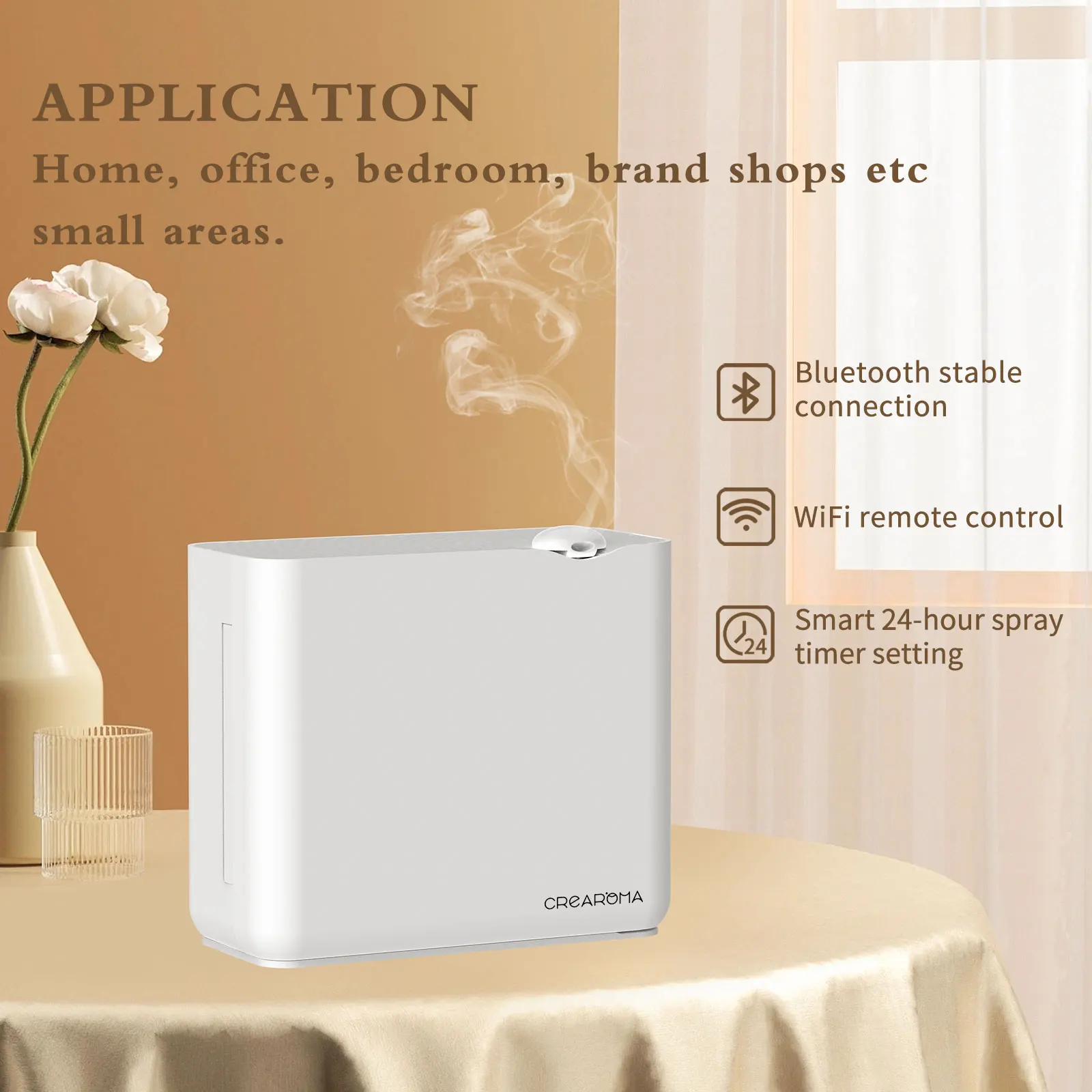 800ml Scenting Fragrance Delivery Aroma System  equipos de aromatizacion for air conditioning with oil sensor function
