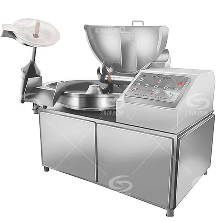 Multi Function Meat Mixer Daging Vacuum Bowl Cutter 4 Blade Trade On Hot Sale