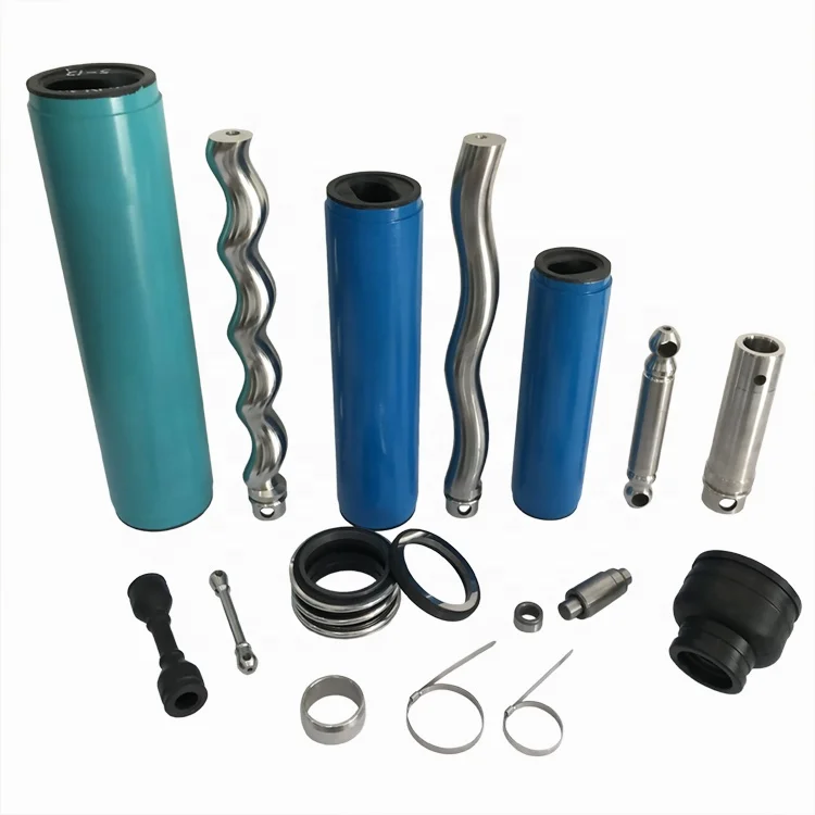 Allweiler type AE2E100/150/200/380/750/1450/2700 304ss rotor and nbr stator for single progressing cavity screw waste water pump