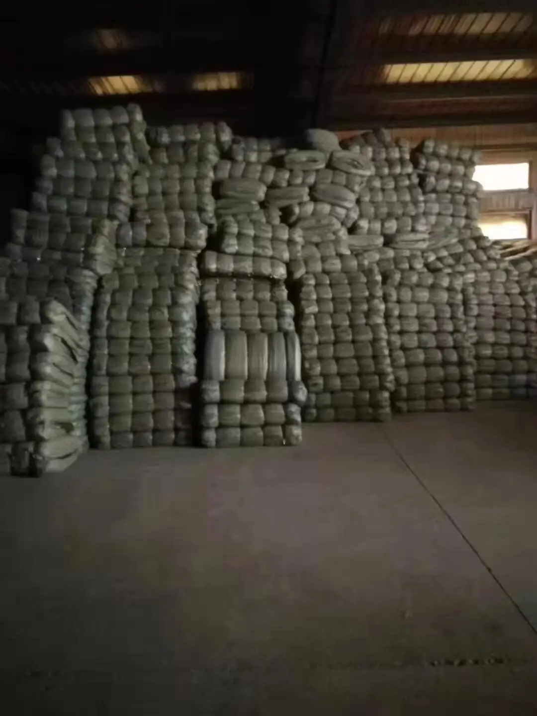 Price favorable 100kg 50kg 25kg 10kg gray pp woven bag for cement mining industry