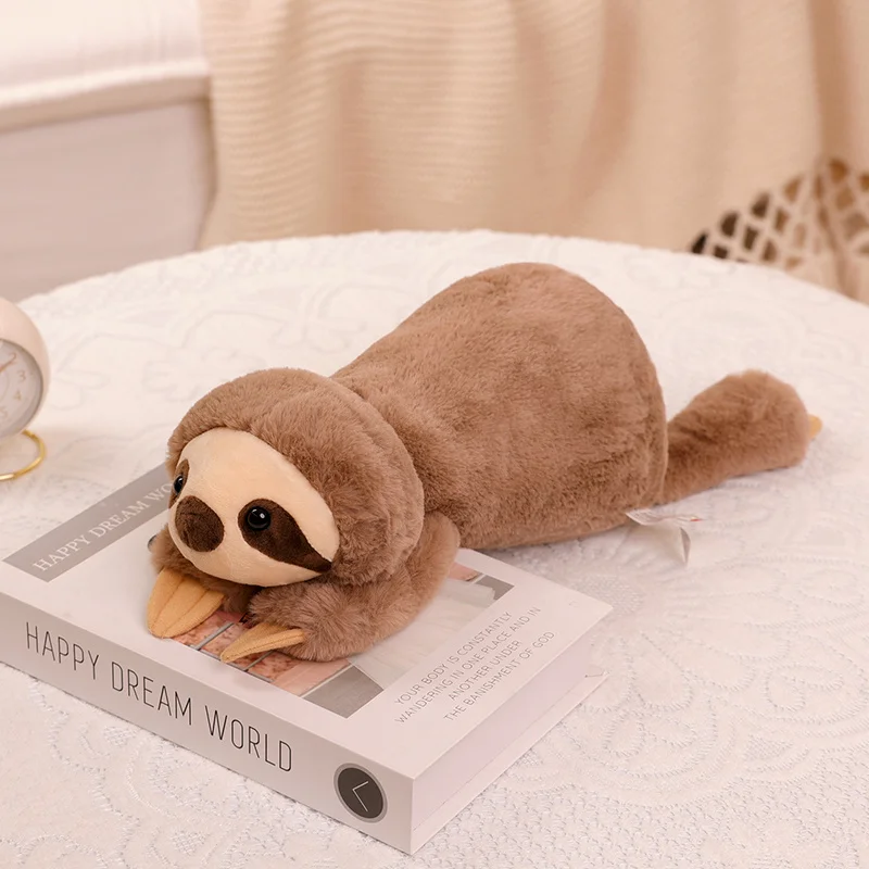 Cute Soft Fluffy Cuddly Non-toxic Material Stuffed Cozy Kids Adults - Anxiety Stress Relief Glass Bead Weighted Toy