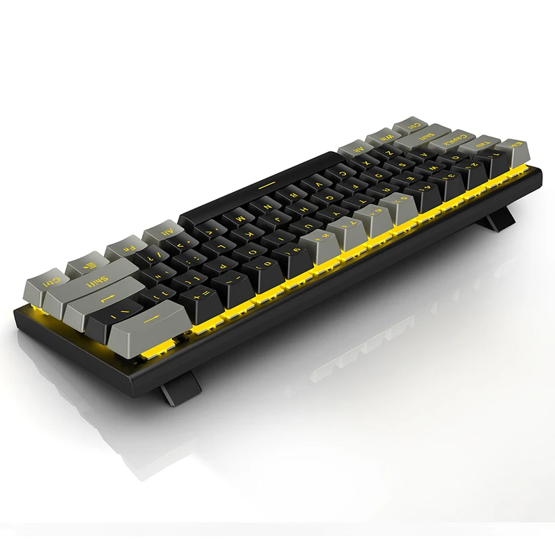 E-YOOSO 60% Mechanical Keyboard Custom Spanish English Teclado Gamer Ergonomic PC Computer Laptop RGB Backlit Gaming Keyboards