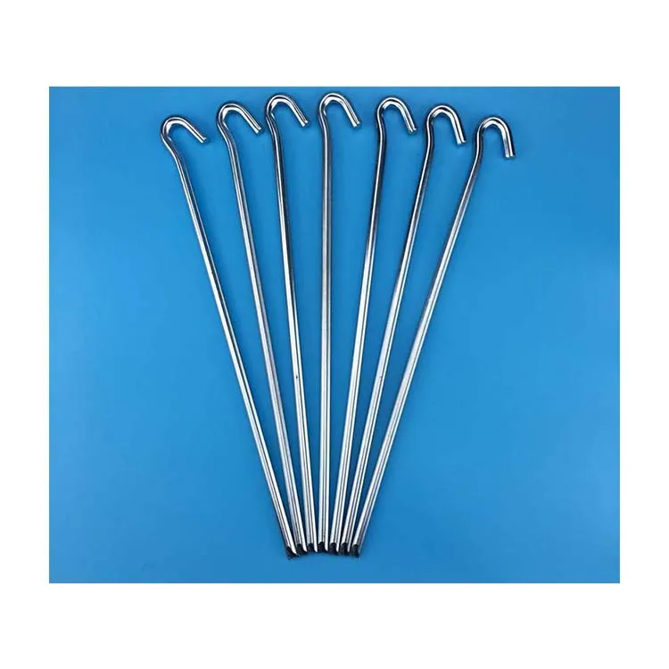 8mm*30cm 6mm*30cm steel galvanized tent ground nail tent nail