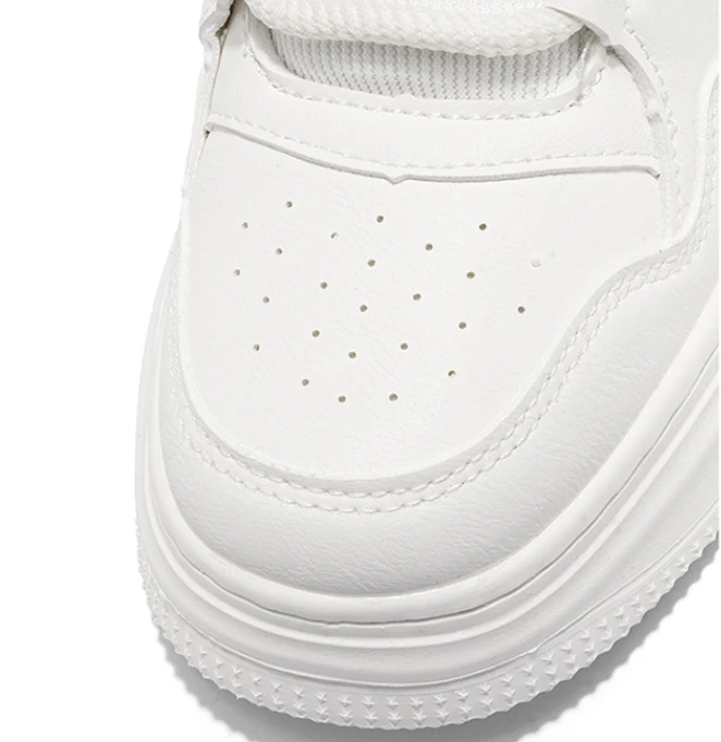 Sports Shoes For Men All Season Casual Sports Design Niche New Student Bread Thick Soled Board Shoes Simple Soft Soled Shoes