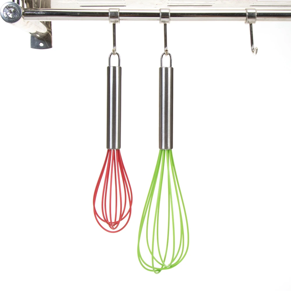 Egg tool manual de egg whisk mini hand silicone whisk  with handle