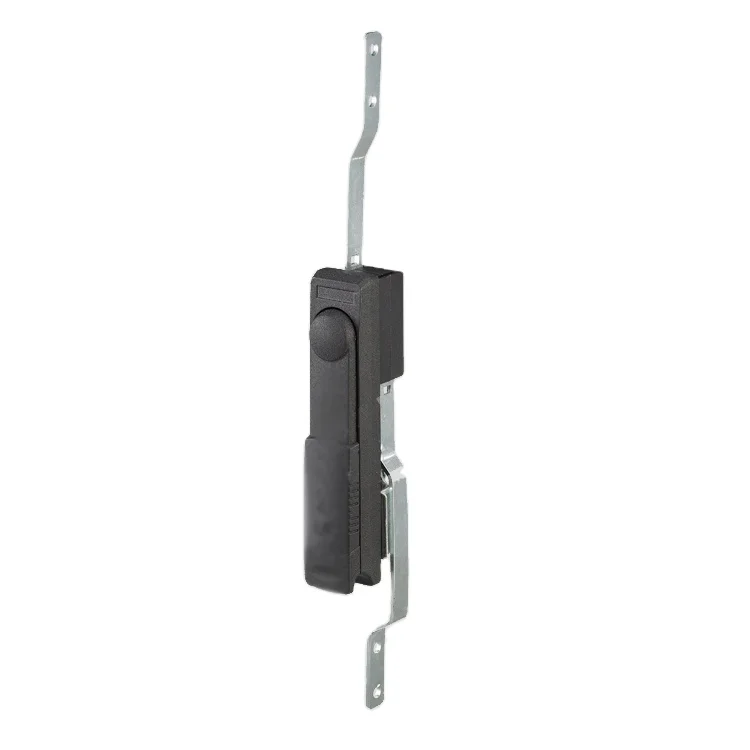 MS848 Black Powder Coated Zinc Alloy Swing Handle Electric Cabinet Plane Locks