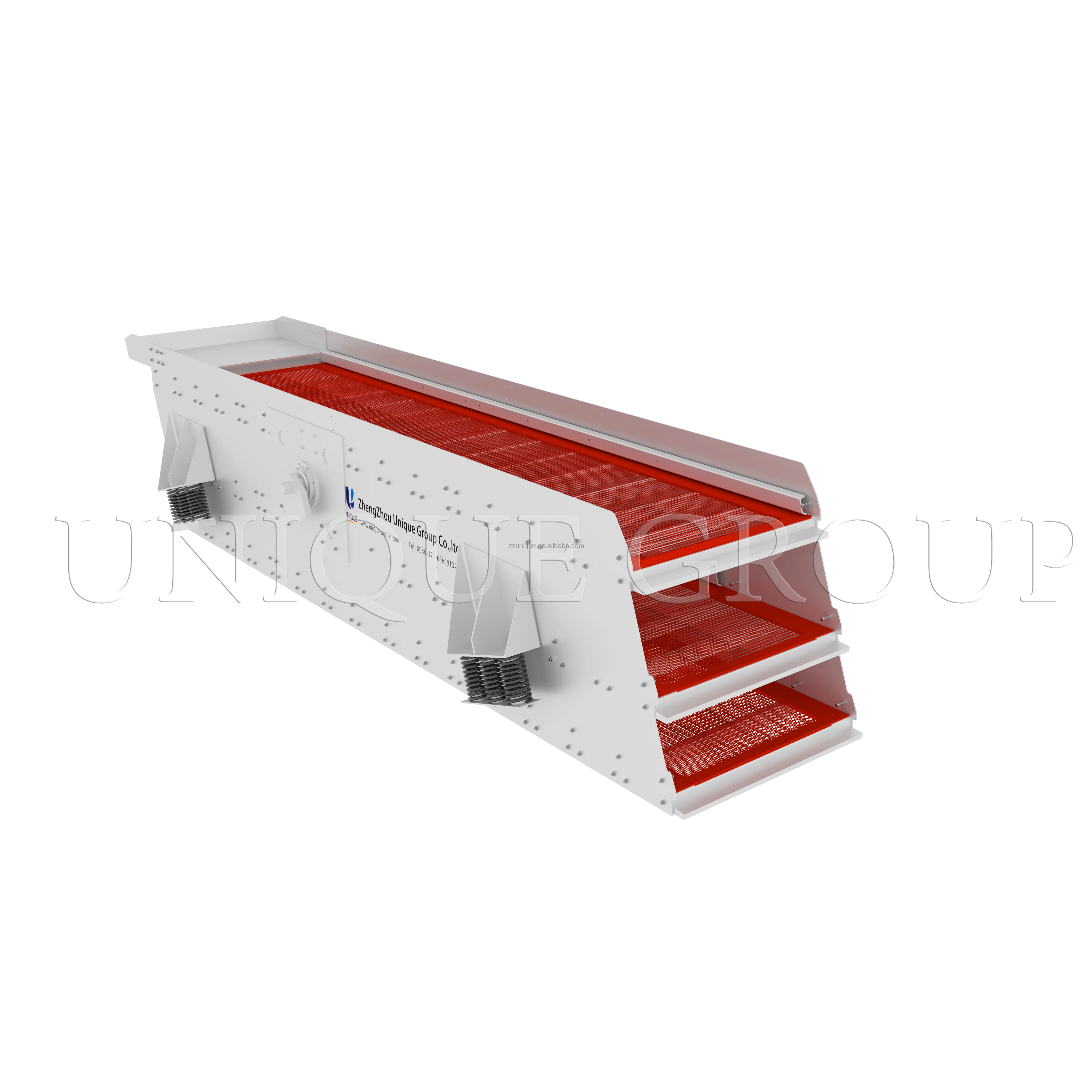 Двухпалубный каменный дробилка сито гравийный карьер круговой вибратор речной песок вибрационный для продажи