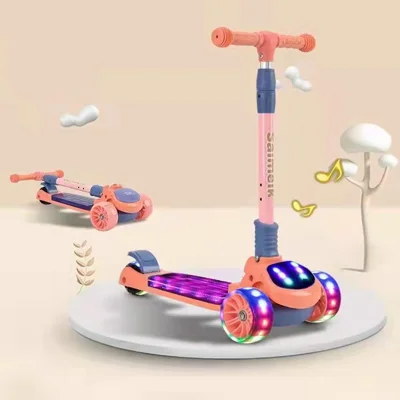 Buy new model cheap price high quality multi-function 3 wheels children scooter kids mini baby scooter