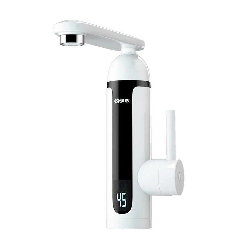 2021 Hot Sale Top Quality Factory Direct Kitchen Household Fast Heating Tap Bathroom Tankless Instant Electric Heater Faucet