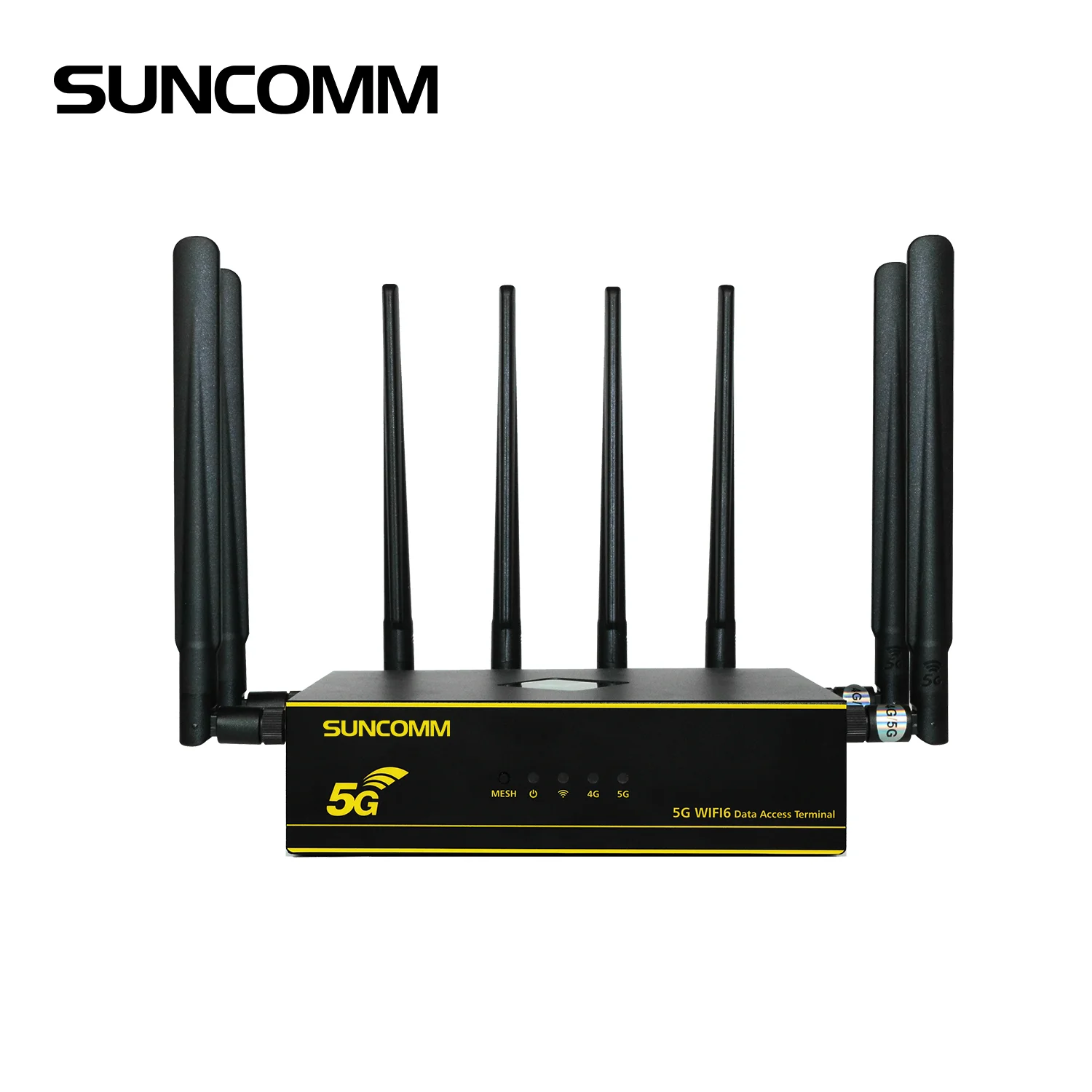 5G маршрутизатор SUNCOMM O1 WiFi 6 сетчатый QoS PCI AT TTL VPN с SIM-картой внешняя антенна домашний Мобильный Wi-Fi 5g