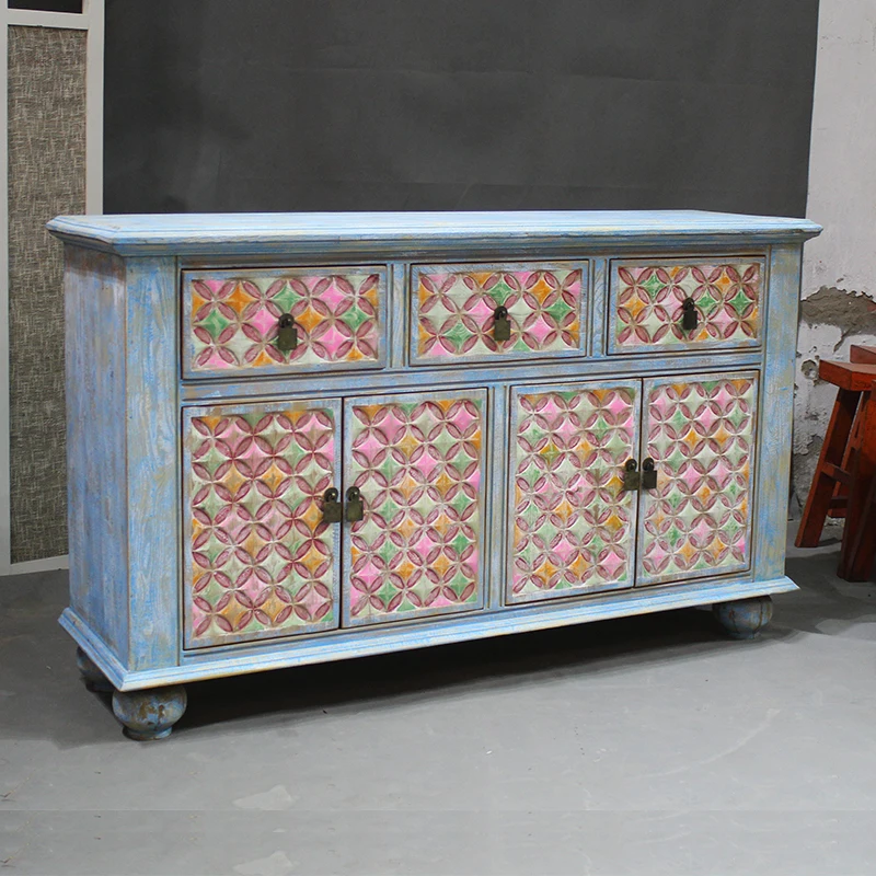 Antique Doors Wholesale Carved Wood Modular Kitchen Cabinets