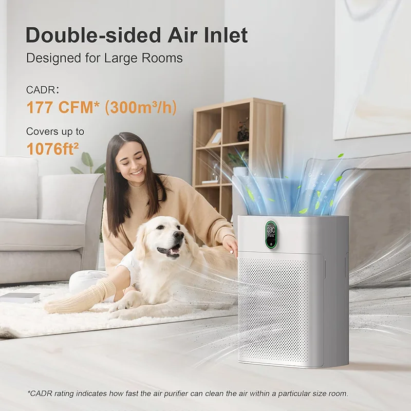 air purifier appliance wholesale led ac tpa smart hepa 2024 home air ionizer filter air purifier