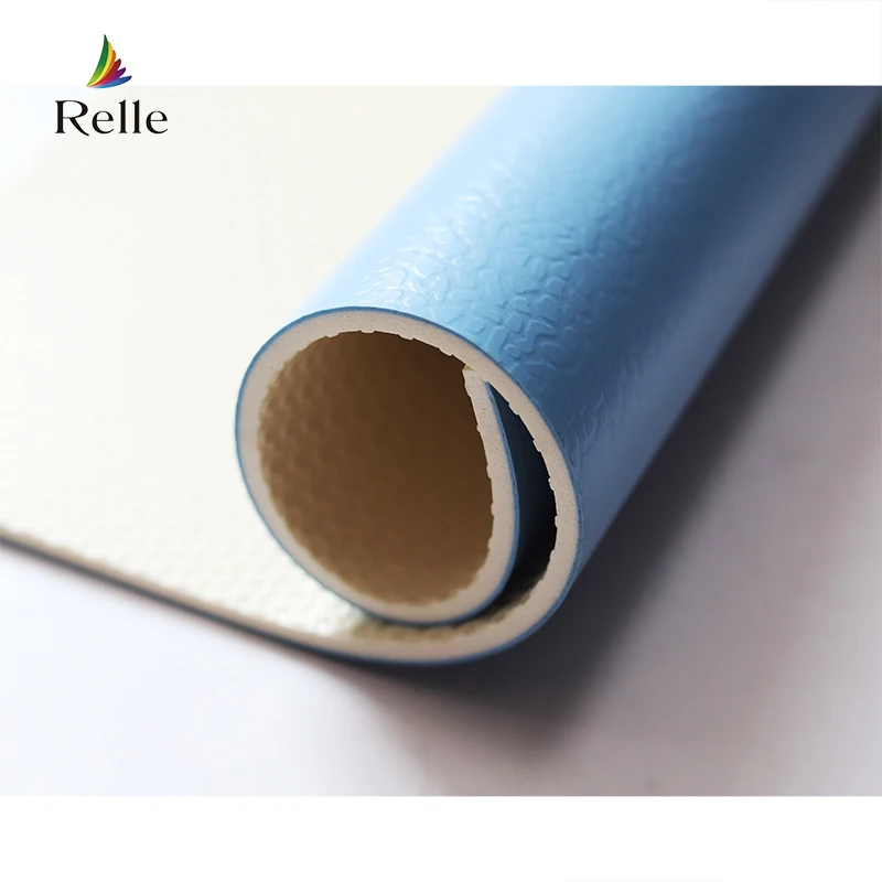 Relle pvc vinyl suelos sports court vinyl flooring indoor for multi court