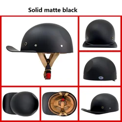 helmet motorcycle half face helmet visor motorcycle for men picture with gradient color lens