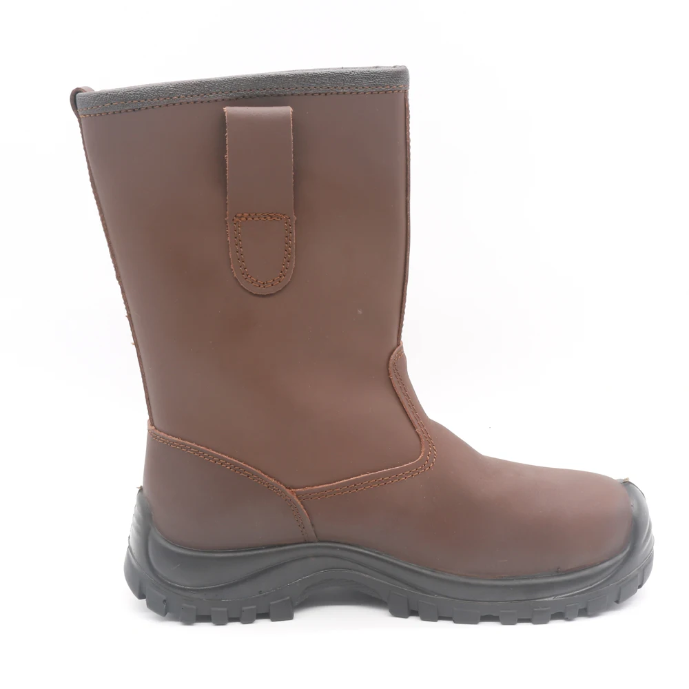 CE Verified Composite Toe Wood Land  Mens Leather Safety Work Boot