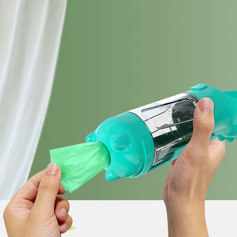 Лидер продаж, переносная бутылка для воды для собак 4 в 1 для путешествий