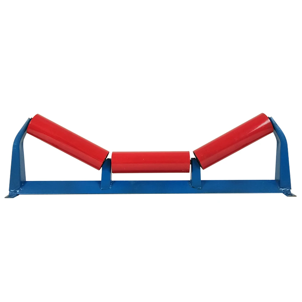 High Quality Steel  Carrying Idler Roller For Mine Conveyor
