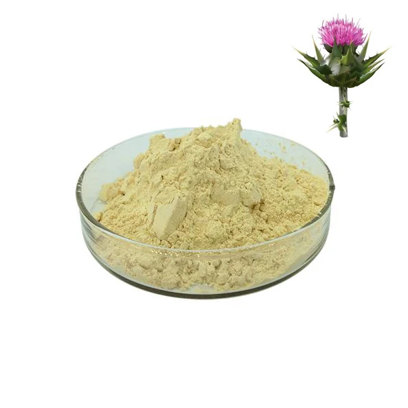 High quality natural 80% silybum marianum milk thistle extract silymarin