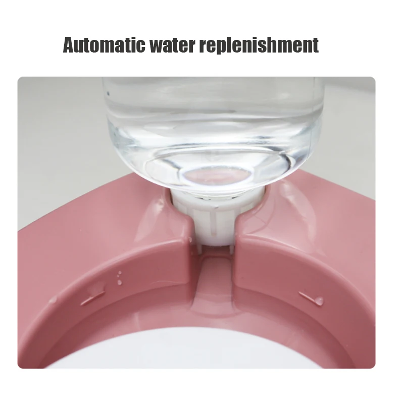 High Quality Pet Bowl Wholesale Dual Use Feeding Bowl Automatic Drinking Fountain Cat Dog Food Bowl