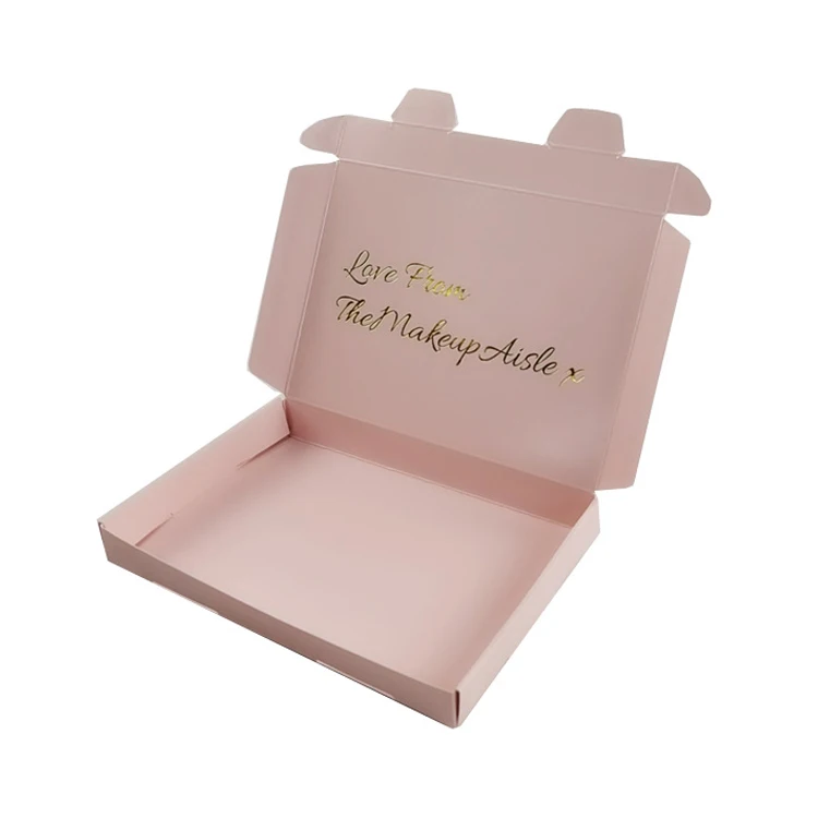 Custom Logo Marble Shipping Packaging Versandkartons Folding Corrugated Mailer Paper Box