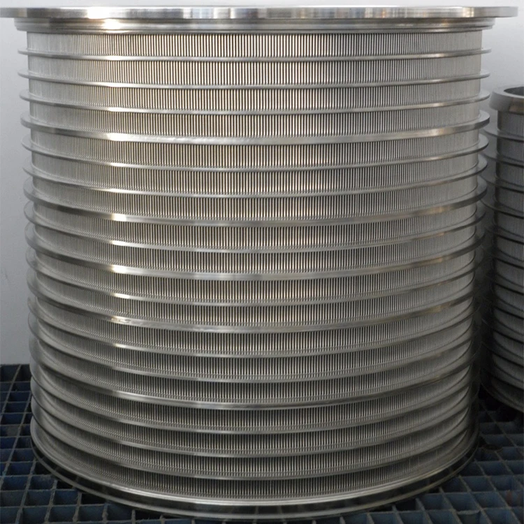 Paper Pulp Machine Pressure Screen Basket rotary drum wedge wire filter screen basket