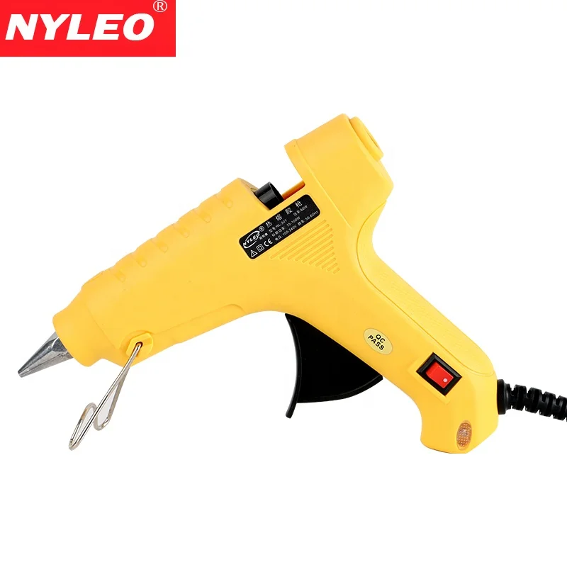 60W green hot glue gun for industrial machine  11mm gule sticks hot melt tooling Factory Price