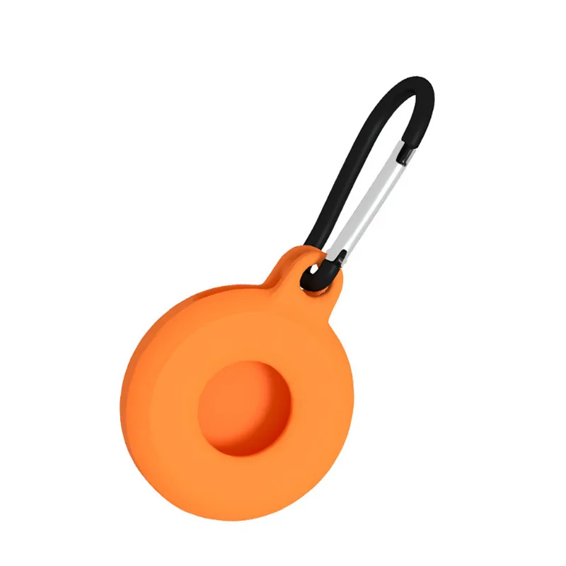 New Arrival Key Ring Keychain Smart Locator Tracker Protective Cover Silicone Case With Keychain For Air tags Anti-Scratch