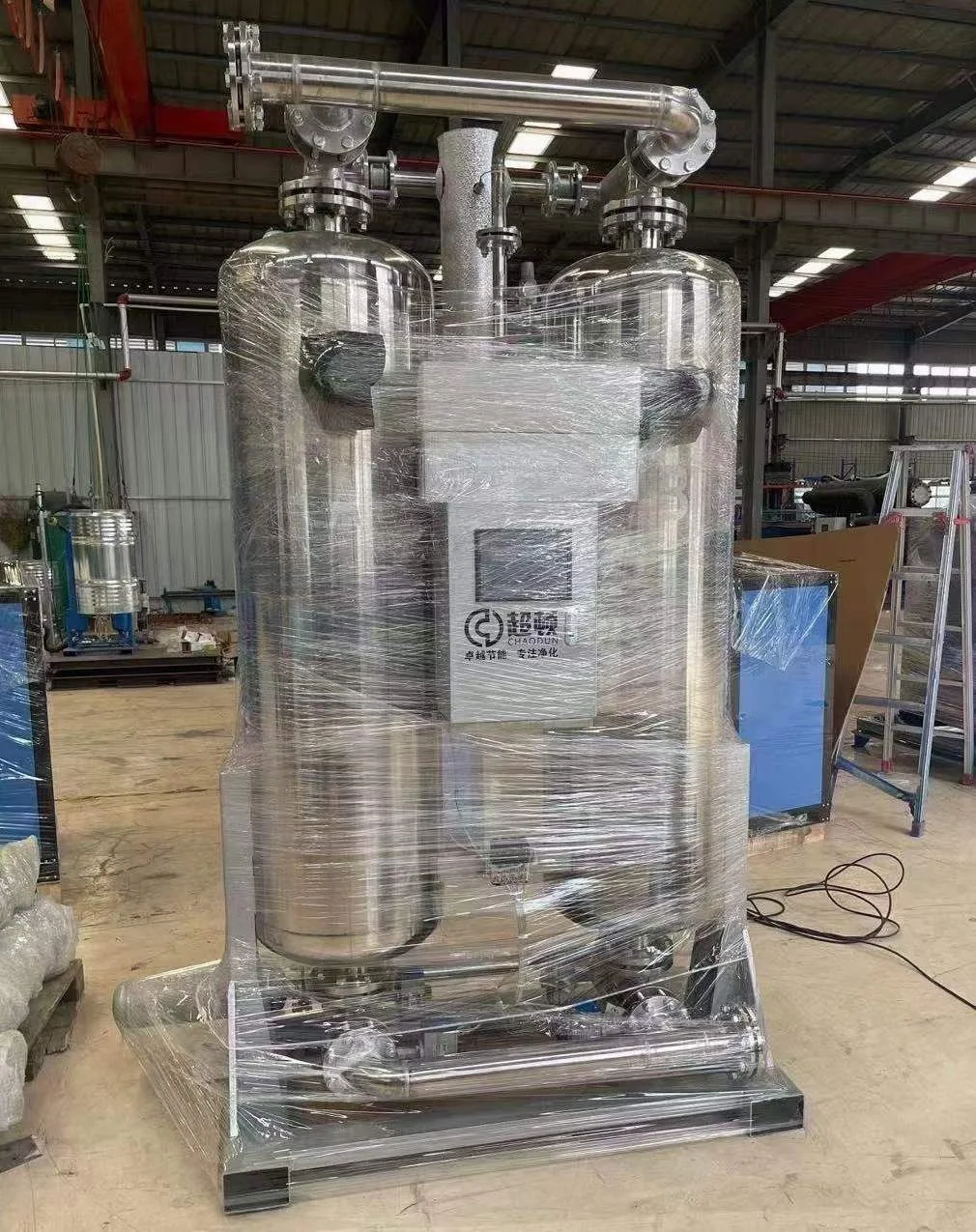 Высококачественная нержавеющая сталь 110 м/мин микро-тепловая рекуперативная адсорбционная воздушная сушилка для промышленных воздушных компрессоров