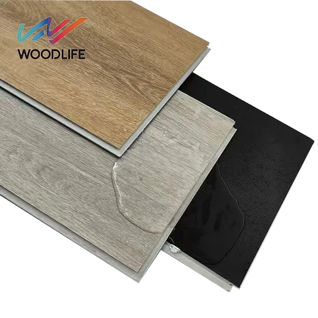 Luxury Interior Plastic Vinyl Plank SPC Floor Unilin Click Lock 4mm Interlocking SPC Flooring