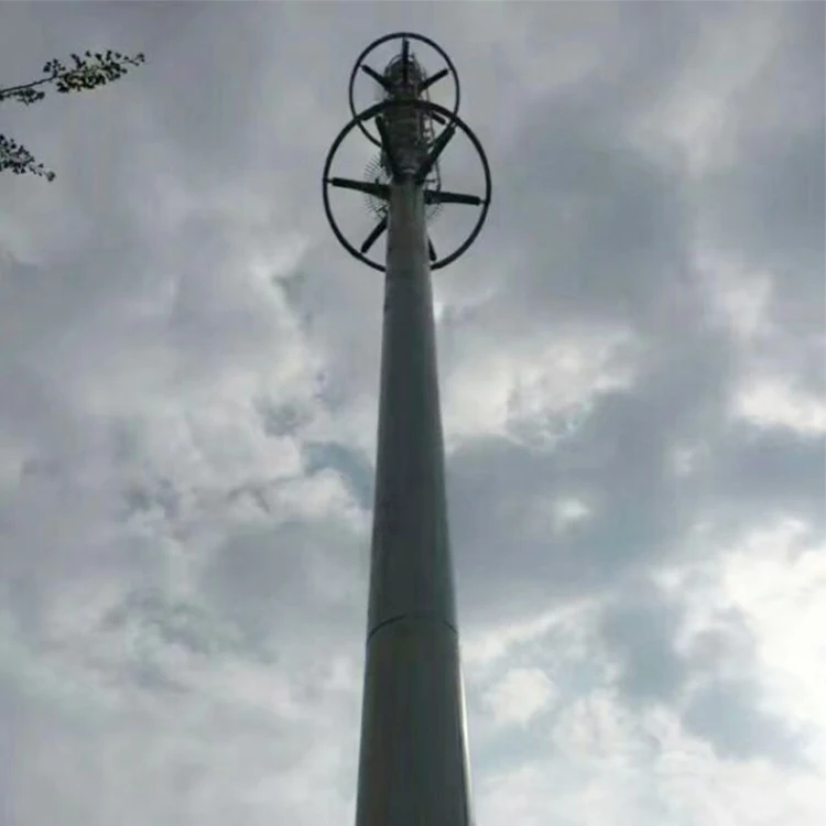 Q235 Q345 стальная антенна монопольная железная башня