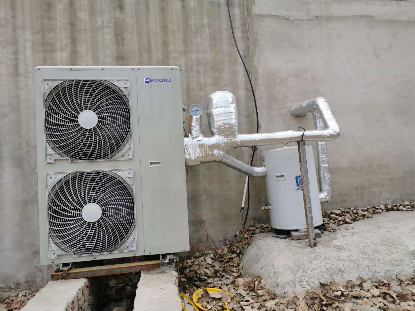 DC inverter air to water heat pump Residential Inverter heat pump air cooled heat pump