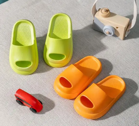 Factory Price  Boys Baby Slippers Waterproof  Girls Baby Sandals Slipper Children Anit-slip Soft Kids Slippers