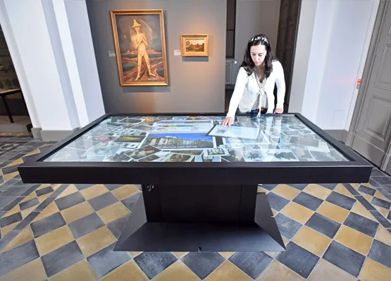 Большой сенсорный интерактивный смарт-стол ЖК рекламный дисплей мультисенсорный экран игровой стол для журнального столика/конференции