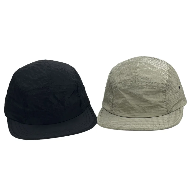 Outdoor Adventure Waterproof Quick-Dry Baseball Cap - Japanese Street Style Five-Panel Design