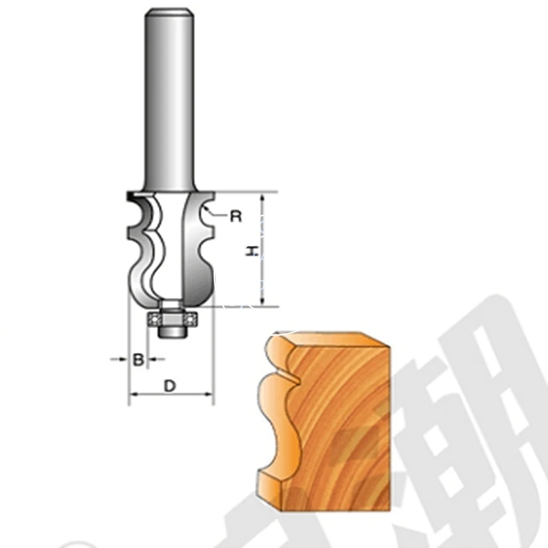 Bits tideway ZLC1103 special moulding bit  ingco tools  other machine tools accessories  cnc wood machinery  sickle blade